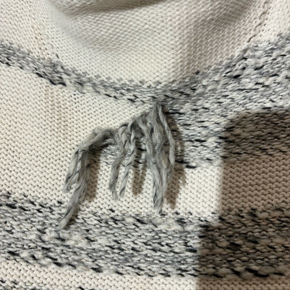 Lou & Grey Fringe Out Mock Neck Sweater, Size Small - Picture 7 of 16